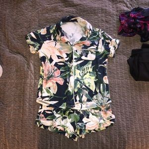 Floral PJ set